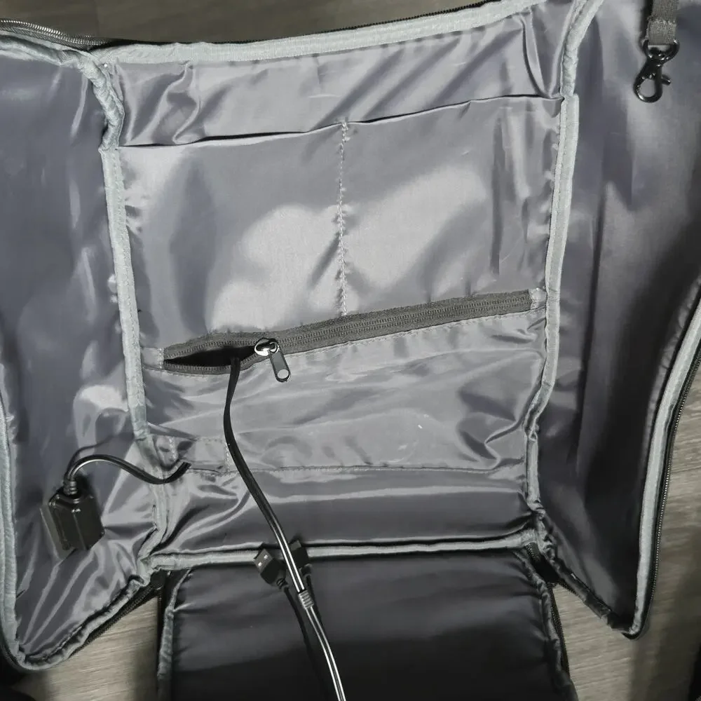 Microsoft Ogio Slalom Gray Laptop Backpack 15, Work/Travel/School Bag Euc